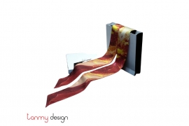 Skinny scarf-Colorful  6*130cm